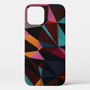 Kleurrijke driehoeken Abstracte geometrische achte Case-Mate iPhone Case