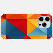 Kleurrijke driehoeken achtergrond Case-Mate iPhone case (Achterkant (horizontaal))