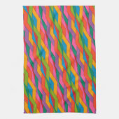 Kleurrijke Driehoeken Keuken Handdoek (Verticaal)