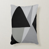 Kleurrijke Driehoeken Patroonontwerp Accent Kussen (Voorkant(Verticaal))