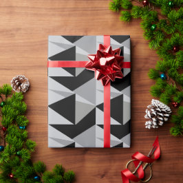 Kleurrijke Driehoeken Patroonontwerp Cadeaupapier
