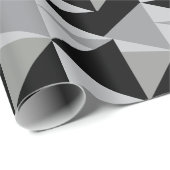 Kleurrijke Driehoeken Patroonontwerp Cadeaupapier (Rol Hoek)