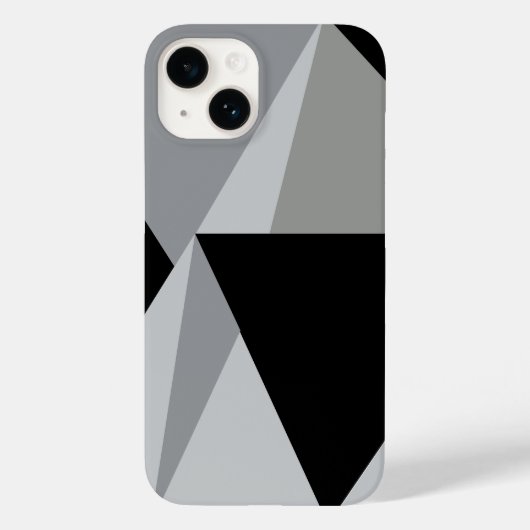 Kleurrijke Driehoeken Patroonontwerp Case-Mate iPhone Case (Achterkant)