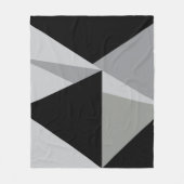 Kleurrijke Driehoeken Patroonontwerp Fleece Deken (Voorkant)