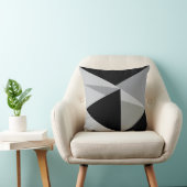 Kleurrijke Driehoeken Patroonontwerp Kussen (Stoel)