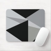 Kleurrijke Driehoeken Patroonontwerp Muismat (Met muis)