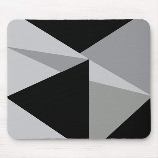 Kleurrijke Driehoeken Patroonontwerp Muismat (Voorkant)