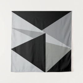 Kleurrijke Driehoeken Patroonontwerp Wandkleed