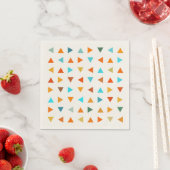 kleurrijke driehoeken servet (Insitu)