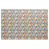 Kleurrijke driehoeken stof (Fat Quarter)