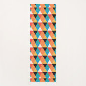 kleurrijke driehoeken yogamat (Voorkant)