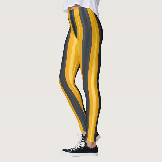 Kleurrijke driehoekige strepen leggings