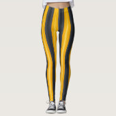 Kleurrijke driehoekige strepen leggings (Voorkant)