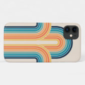 Kleurrijke drievoudige retro bogen Case-Mate iPhone case (Achterkant (horizontaal))