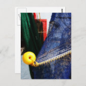 Kleurrijke drijfnetten, florida briefkaart (Voorkant / Achterkant)