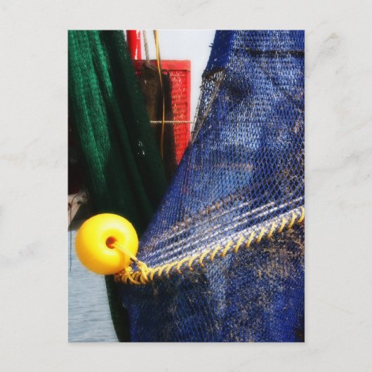 Kleurrijke drijfnetten, florida briefkaart (Voorkant)