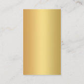 Kleurrijke druiven op goudwijn met Visitekaartje (Achterkant)