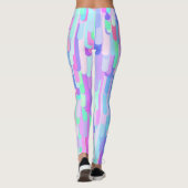 Kleurrijke druppels leggings (Achterkant)