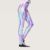 Kleurrijke druppels leggings (Rechts)