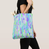 Kleurrijke druppels tote bag (Dichtbij)