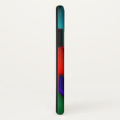 Kleurrijke druppelverf Case-Mate iPhone case (Achterkant/rechts)