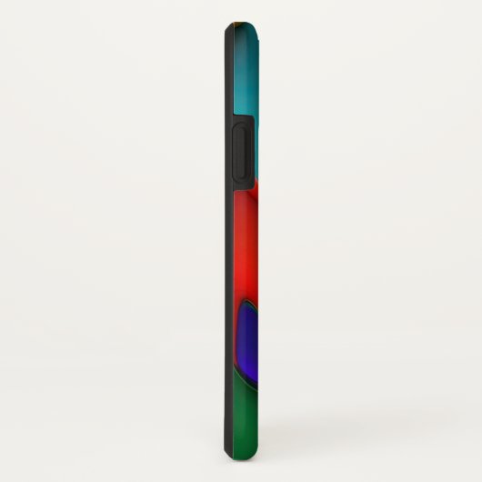 Kleurrijke druppelverf Case-Mate iPhone case (Achterkant/rechts)