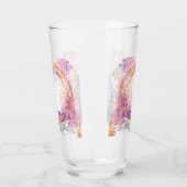 Kleurrijke Duif Glas (Links)