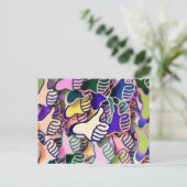 Kleurrijke duimen omhoog Briefkaart (Staand voorkant)