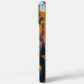 Kleurrijke Duitse Herder Portret Case-Mate iPhone Case (Achterkant / Links)