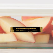 Kleurrijke dunne kaars Tamper-Proof Seal Label (Aangebracht)