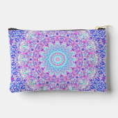 Kleurrijke Eclectische Boho Hippie Mandala Etui (Achterkant)