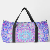 Kleurrijke Eclectische Boho Hippie Mandala Plunjezak (Voorkant)