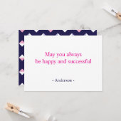 Kleurrijke edelsteen naadloos patroon kaart (Voorkant / Achterkant in situ)