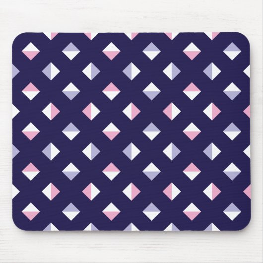 Kleurrijke edelsteen naadloos patroon muismat (Voorkant)