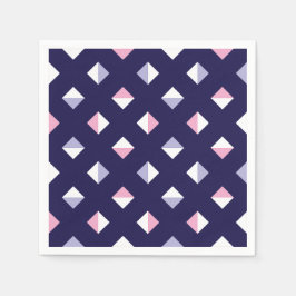 Kleurrijke edelsteen naadloos patroon servet