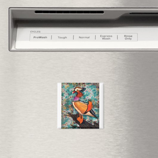 Kleurrijke eend magneet (Insitu (Vaatwasser))