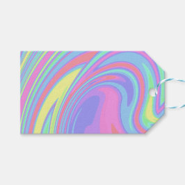 Kleurrijke Eenhoorn Cadeautags Cadeaulabel