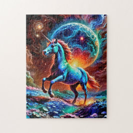 Kleurrijke Eenhoorn Puzzel