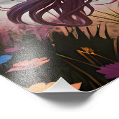 Kleurrijke Eenhoorn Puzzel Foto Afdruk (Hoek)