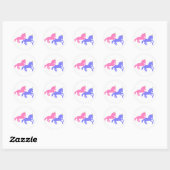 Kleurrijke Eenhoorns Stickers (Vel)