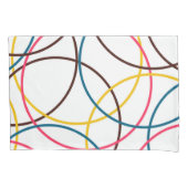 Kleurrijke, eenvoudige moderne, koele stadstrendci kussensloop (Voorkant)