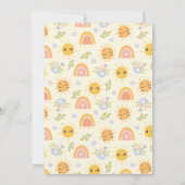 Kleurrijke eerste reis rond de zon 1e kaart (Achterkant)