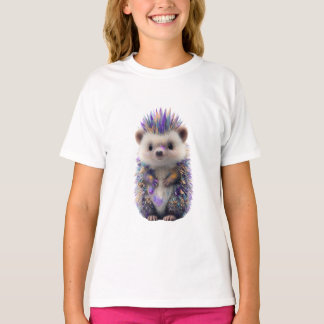 Kleurrijke Egel Kinderen T-shirt
