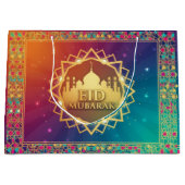 Kleurrijke Eid Groot Cadeauzakje (Voorkant)