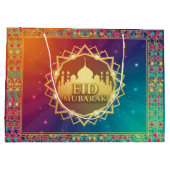 Kleurrijke Eid Groot Cadeauzakje (Achterkant)