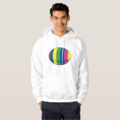 Kleurrijke eieren hoodie (Voorkant volledig)