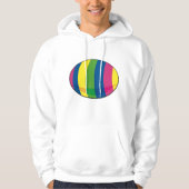 Kleurrijke eieren hoodie (Voorkant)