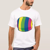 Kleurrijke eieren t-shirt (Voorkant)