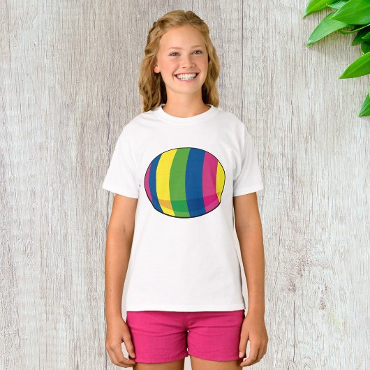 Kleurrijke eieren t-shirt