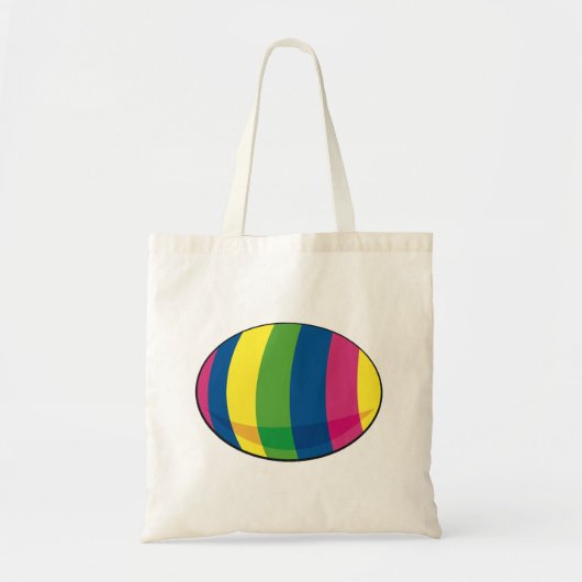 Kleurrijke eieren tote bag (Voorkant)